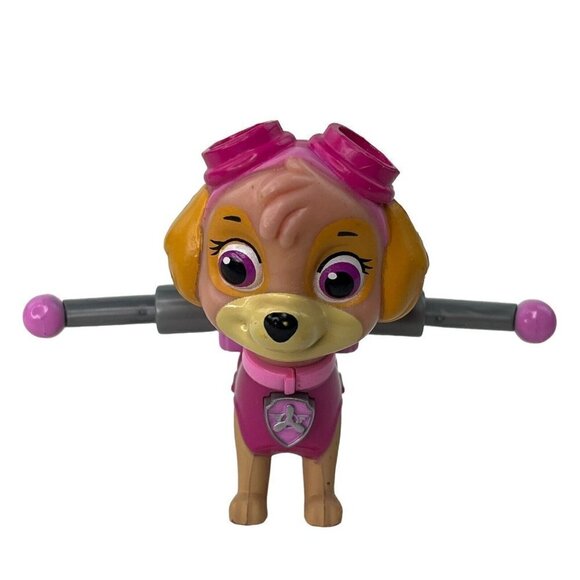 Paw Patrol SML 16622 Mission Skye Police Dog Puppy Pink Jet Pack Flying Toy Lot - Picture 4 of 13